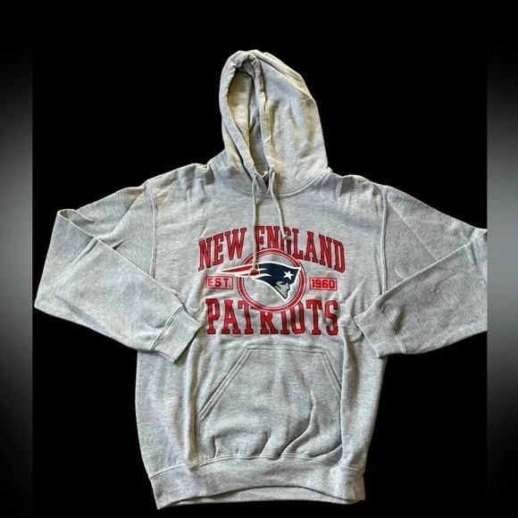 New England Patriots Junk Food Hoodie Men Size Small NEW - Picture 1 of 3